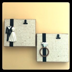 Engagement and Wedding Photo Wall Art